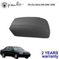 [Automobile accessories] สำหรับ Volvo S80 1999 2000 2001 2002 2003 2004 2005 2006ไมโครไฟเบอร์คอนโซลกลางหนังหุ้มปกป้องที่วางแขน