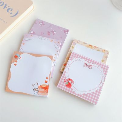 Korean Ins Cartoon Characters Cute Sticky Note Student Kawaii Memo Pad Message Paper School Stationery 50 Sheets N Times Paste