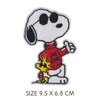 【Ready Stock!!】Snoopy Patches Embroidery Iron on Patches for Clothing DIY Backpacks Uniforms