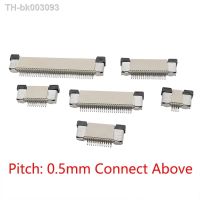 ✈ 10Pcs 0.5mm FPC FFC Connectors Connect Above Flat Cable Socket 4P 6P 8P 10P 12P 14P 16P 18P 20P 24P 26P 30P 32P 34P 40P 50P 60P