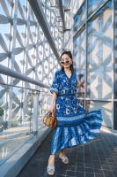 Chic No.9 - Blue Wind Retro Dress