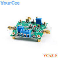 VCA810 AGC โมดูลเครื่องขยายเสียงอัตโนมัติแถบความถี่กว้างควบคุมแรงดันไฟฟ้า Gain Amplifier Board