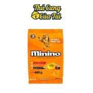 Thức Ăn Hạt Khô Minino Vị Cá Ngừ Cho Mèo Mọi Lứa Tuổi 480g