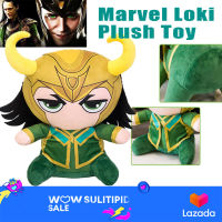 Alingerun อะนิเมะปีศาจ Loki ตุ๊กตาผ้ากำมะหยี่ Plushie Boneka Mainan ของขวัญวันเกิดฮาโลวีน