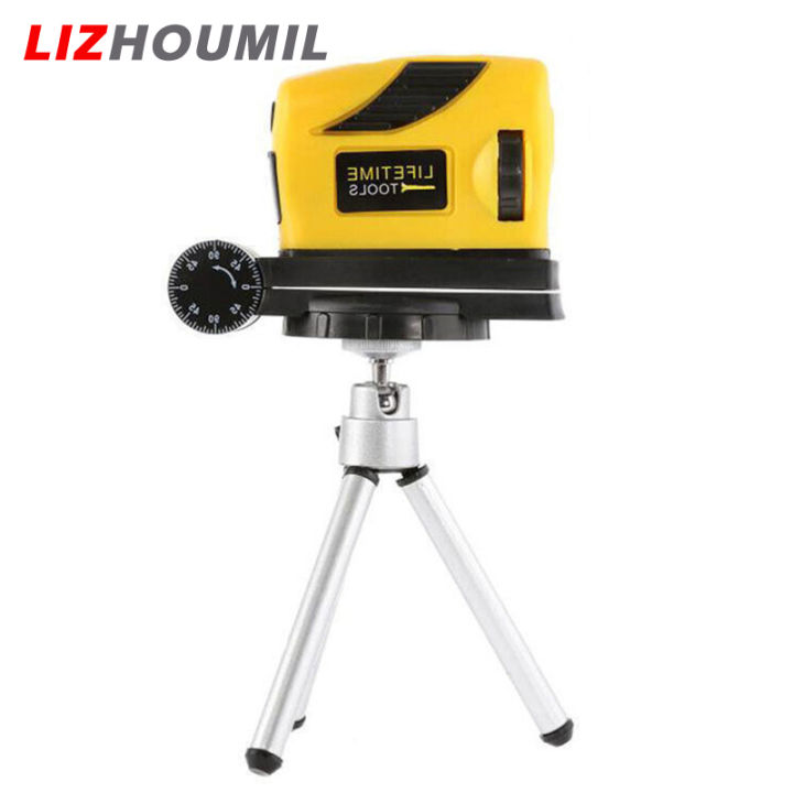 lizhoumil-ระดับอินฟราเรดพร้อมขาตั้งกล้อง360หมุนได้เป็นองศาปรับระดับด้วยตนเองเส้นอุปกรณ์อินฟราเรดข้าม