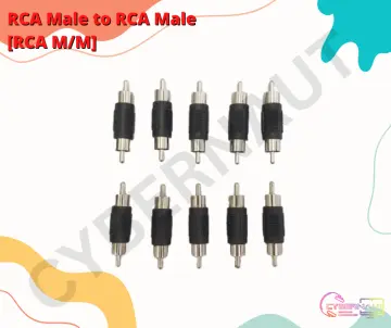 Conn RCA métal M jaune