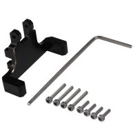 Brass Servo Mount Fit EMAX ES08MA II Servo For Axial SCX24 Gladiator Bronco C10 JLU 1/24 RC Crawler Car Upgrades Parts