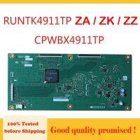 กระดานลอจิก RUNTK4911TP 4911TP Tcon ZK ZZ CPWBX QPWBXF759WJZZ QKITPF759WJTX T-Rev ดั้งเดิมชิ้นส่วนทีวี Tcon