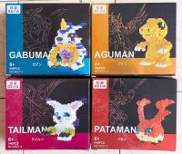 ตัวต่อของเล่น ตัวต่อเสริมทักษะ ตัวต่อนาโน Size L - Gejia 6027 Digimon Adventure ดิจิม่อน ฝึกสมาธิ พัฒนาจินตนาการ งานสวยตั้งโชว์ได้