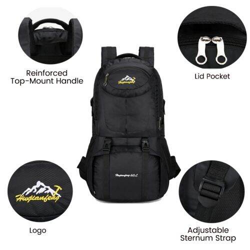 HIKING BAG WATERPROOF BACKPACK Beg Hiking Waterproof Outdoor Bags