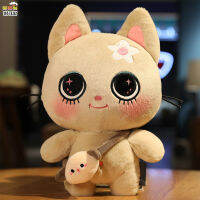 Tribe Big-Eyed Rabbit Plush Toy Dolls Mini Animal Charactors เหมาะสำหรับตกแต่งบ้านสำนักงานห้องนอน