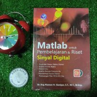 หนังสือวิจัยสัญญาณดิจิทัล และแผ่น Cd Matlab อ่อ Sianipar