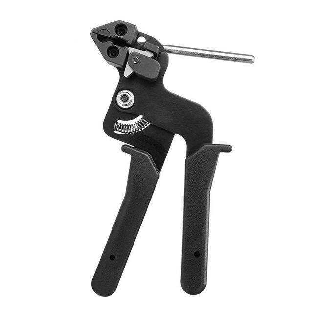 Stainless Steel Cable Tie Fasten Tool with Adjustab Tension Metal Zip ...