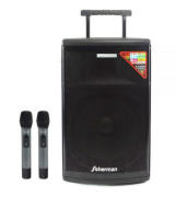 sherman APS-115 ชุดเครื่องเสียงเคลื่อนที่ แบบลากจูง 15 นิ้ว