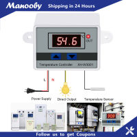 Manooby XH-W3001/XH-W3002 Multifunction Digital Temperature Controller AC 12/24/220V Thermostat Control Switch