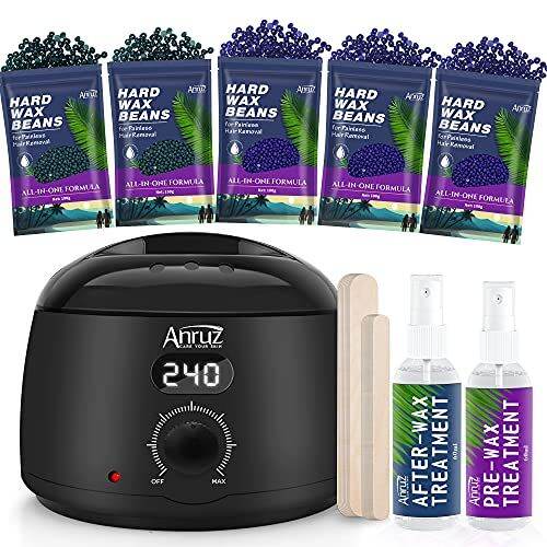 [PREORDER] Waxing Kit Anruz Digital Wax Warmer Hair Removal Kit 5