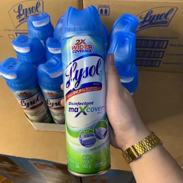 Lysol Disinfectant Spray Lysol Disinfectant Max Cover Garden Scent Lazada Ph 2487