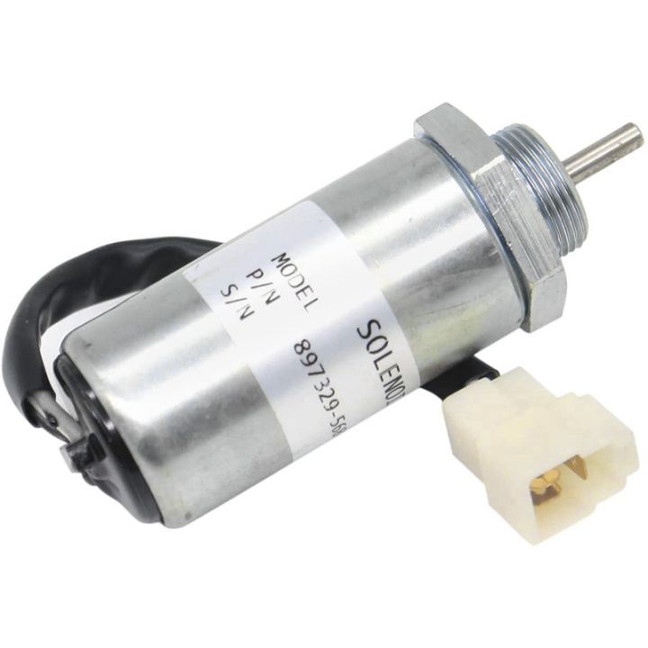 excavator-engine-stop-solenoid-for-isuzu-ex400-3ld1-3ld2-4le1-12v-897329-5680-8973295680