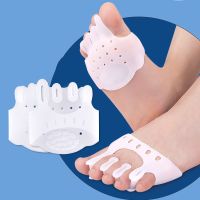 ┋₪✁ Half Yard Insoles Toe Orthotics Brace Foot Care Tools Toe Valgus Protector Toe Separators Splint Straightener Forefoot Pads