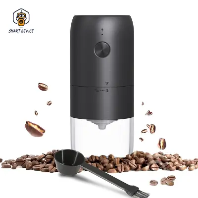 Portable Coffee Grinder Electric USB Rechargeable Home Outdoor Blenders Profession Adjustable Coffee Beans Grinding for Kitchen
