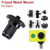 อุปกรณ์เสริม GoPro สกรูสามขารูขนาด1/4นิ้วที่จับยึดสีดำแบบ IRE14สำหรับอะแดปเตอร์กล้องถ่ายภาพ