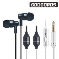 3.5mm Universal Air Tube Anti-Radiation Earphone In-Ear Earplug with Mic Stereo Music Noise Reduction air Headset for iphone66s