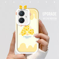 เคสเคสสำหรับ Vivo Y02A Y02T Y27 Y27 5กรัม Y36 Y36 5กรัมลายการ์ตูนชีสเคสโทรศัพท์มีลายเลนส์โทรศัพท์มอนสเตอร์เปลือกฝาครอบป้องกันนิ่มเคสโทรศัพท์มือถือกันกระแทก