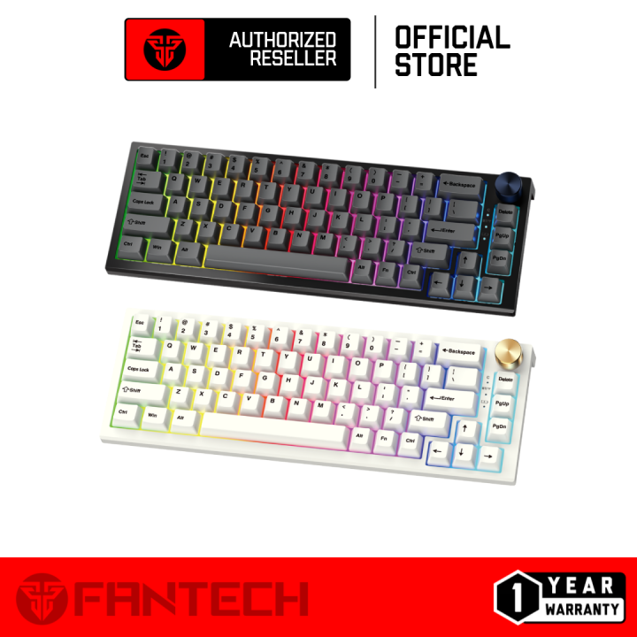 Fantech MAXFIT67 MK858 67 Keys RGB 3 Modes Wireless Hotswap Keyboard ...