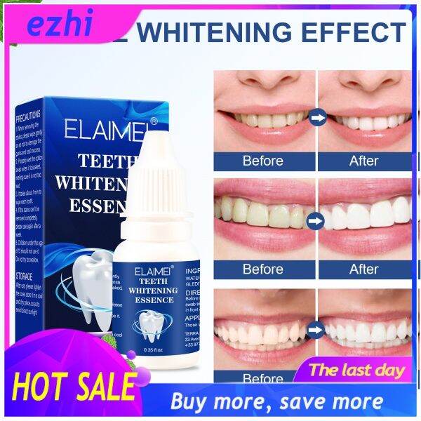 ELAIMEITeeth Whitening Care Solution Remove Yellow Teeth Stains oke