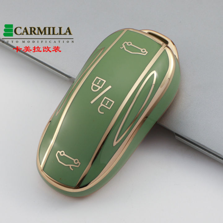 เคสกุญแจมอเตอร์-tpu-สำหรับ-longjia-vmax-rfi-175-rmote-เคสหุ้มกุญแจรถจักรยานยนต์อุปกรณ์เสริมพวงกุญแจ