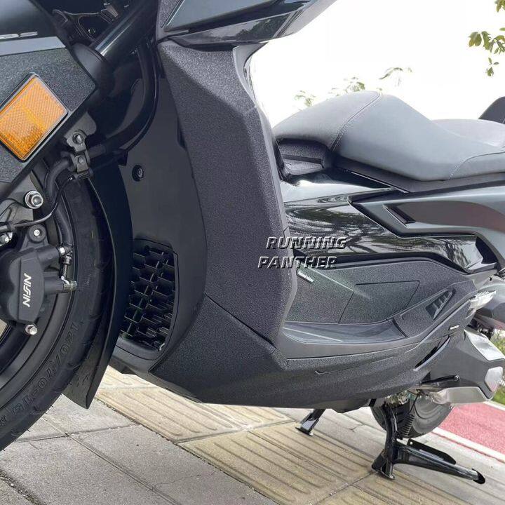 ใหม่ล่าสุดสำหรับ-honda-nss-350-nss350ตัวเครื่องปองกันโดยทำให้หนาขึ้นป้องกันรอยขีดข่วนยางกันลื่นที่คลุมสติ๊กเกอร์ตกแต่ง