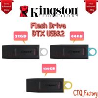 แฟลชไดร์ฟ flash drive แฟลชไดร์ฟ usb Kingston Flash Drive DataTraveler Exodia USB 3.2 ความจุ 32GB 64GB 128GB รับประกัน 5 ปี รุ่น DTX/32/64/128GB