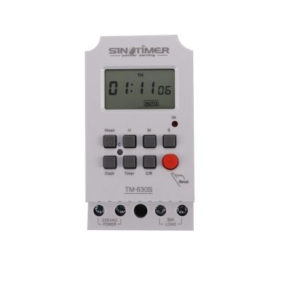 Sinotimer Seconds Control Timer Switch Large Screen Digital Display Hot Pin Voltage Output Time Controller