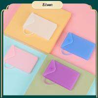 EILEEN แบบพกพา ซิลิโคน ใช้ซ้ำได้ เคสมาส์กหน้า กล่องเก็บ กระเป๋าใส่ ที่ยึดใบหน้า