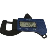 New 0 12.7mm Carbon Fiber Composites Digital Thickness Caliper Micrometer Guage Inch/mm 0.01mm Dial Thickness Measure Meter