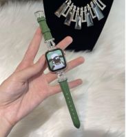 【Hot Sale】 The new diamond watch strap is suitable for with iwatch78 generation men and women wristbands