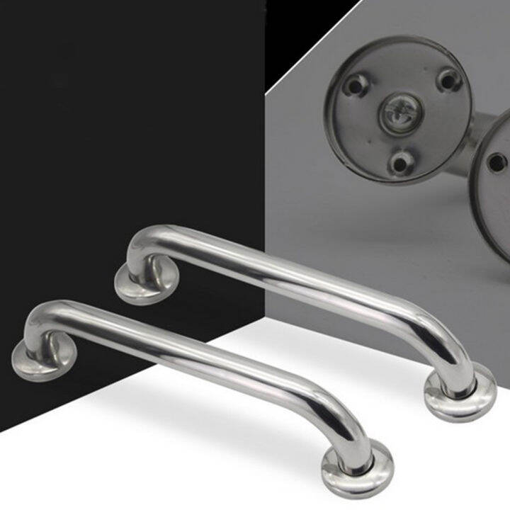 Safety Hand Rail Disability Bar Grab Handle Chrome Stainless Steel Aid