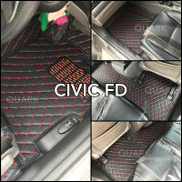 พรม6D CIVIC FD เต็มภายใน ตรงรุ่น ฟรีแถม3อย่าง