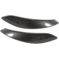 2XCar Interior Door Pull Handle Cover For-BMW 3 4 Series F30 F31 M3 F32 F33 F35 12-18 ABS Carbon Fiber Door Handle Trim