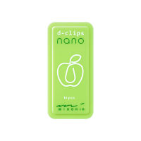 MIDORI D-Clips nano Apple (D43381006) / คลิปหนีบกระดาษ รุ่น nano รูปน้องแอปเปิ้ล แบรนด์ MIDORI จากประเทศญี่ปุ่น