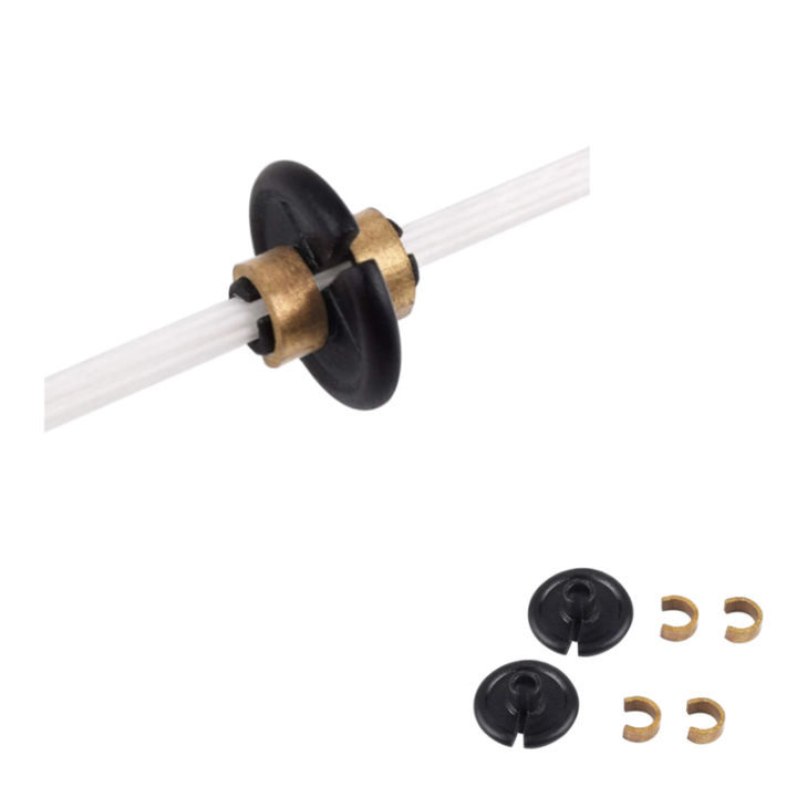 2 set Bow Arrow Kisser Button Black with Copper Anchor Clips Lazada PH