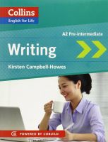 [Zhongshang original]Writing A2 (Collins English for life: skills)