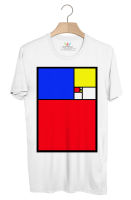 BP570 เสื้อยืด Mondrian Fibonacci