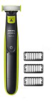 Philips : PILQP2520-90* ทีกำจัดขนไฟฟ้า Norelco OneBlade hybrid electric trimmer and shaver