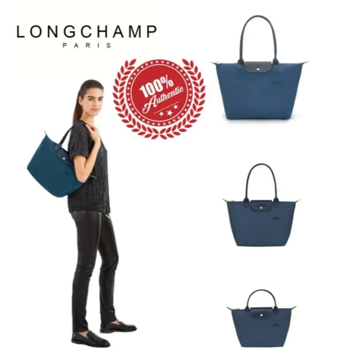 Original 100 Longchamp 1899 / 2605 / 1621 919 Le Pliage Green Series