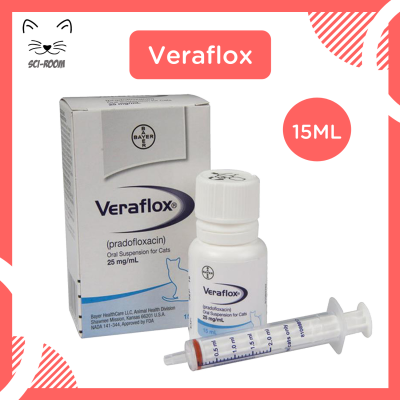 Veraflox (วีราฟลอกซ์) 25mg/ml สำหรับแมว