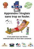 Aprendre lAnglais sans trop se fouler. Livre format A4 en couleur. 60 leçon + exercises