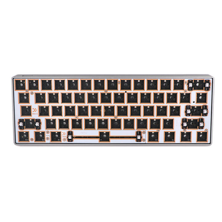 Keypro GK61 GK61X RGB 60 61KEYS hot swappable PCB RGB switch leds Wired