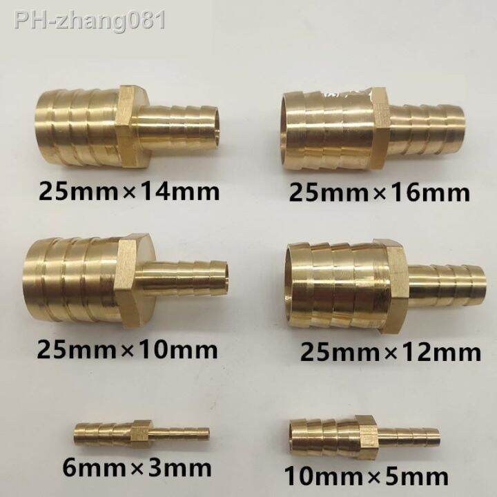 gas-copper-barbed-coupler-connector-adapter-brass-straight-hose-pipe-fitting-equal-barb-reducing-joint-3-4-5-6-7-8-10-12-14-16mm