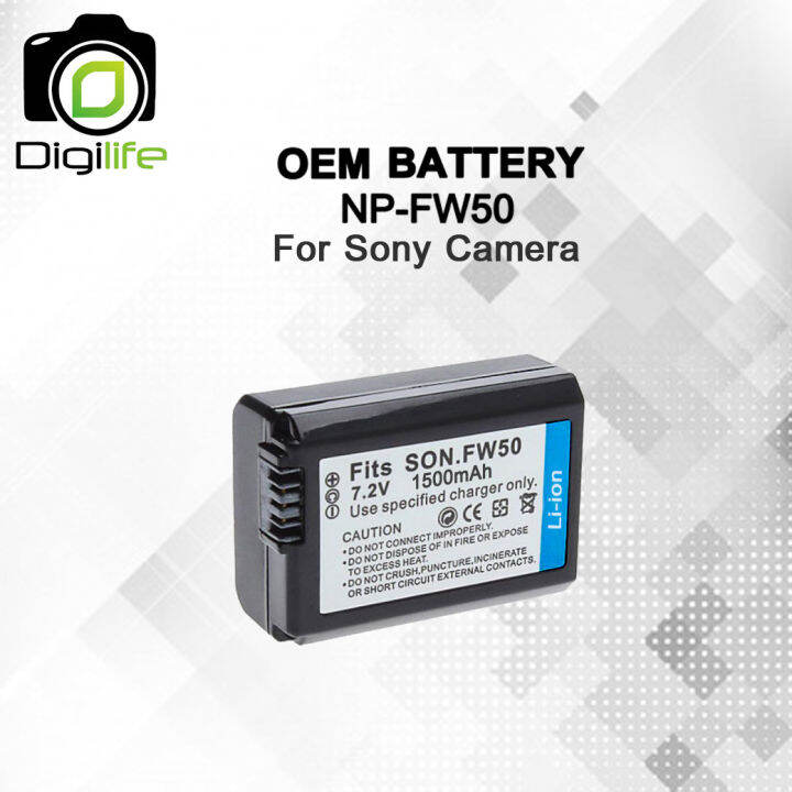 OEM Battery NPFW50 ( For Sony Camera ) * รับประกัน 1เดือน Lazada.co.th